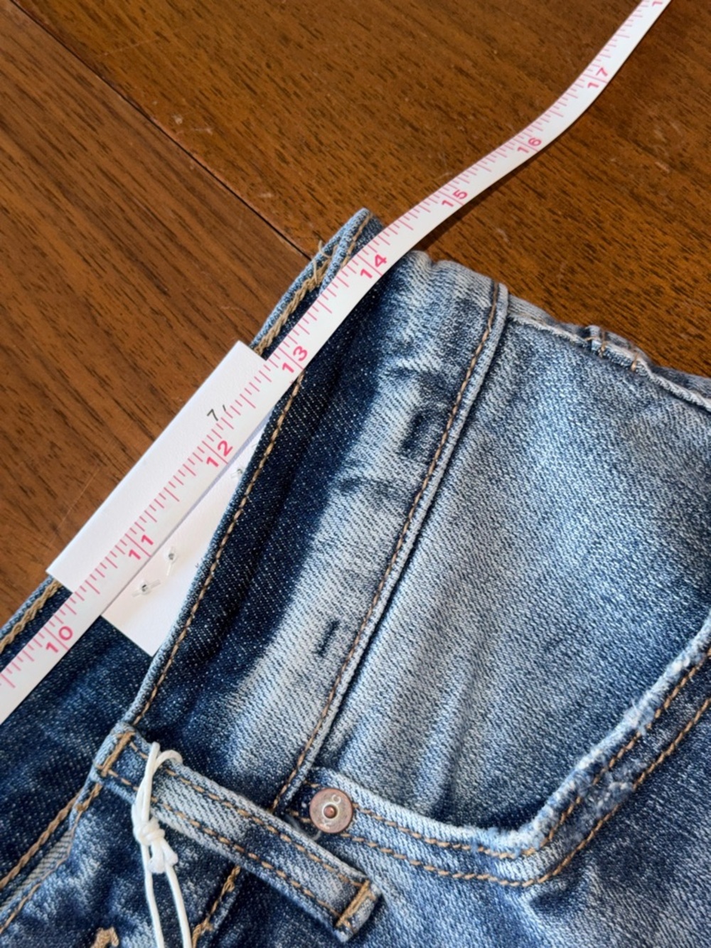 KanCan Light Blue Straight Leg Women's Jeans - Picture 7 of 16